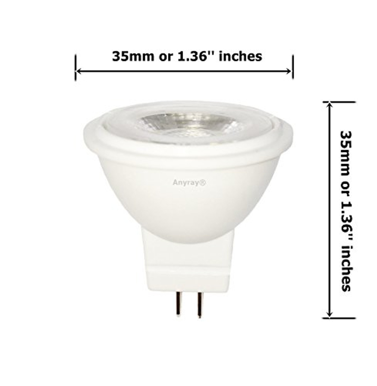 12V G4 6W = 35W Halogen LED Light Bulb in Warm White