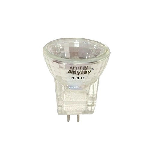  Anyray® 10 Lamps 10 Watt JC 12v G4 10W T3 Halogen Light Bulbs :  Tools & Home Improvement