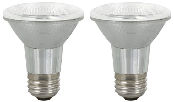 (2)-Bulbs E26 120V 50W PAR20 Range Hood Bulb Compatible E27