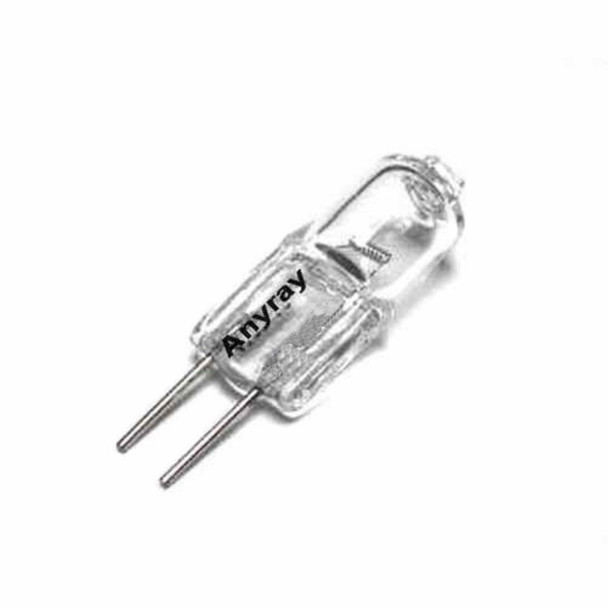 (1)-bulb 50 Watt GX6.35 24V 50W 24 Volt 50Watt G6.35 Bi Pin T3 Light Bulb Anyray A1757Y