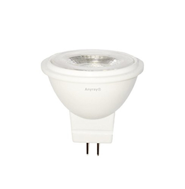 Anyray MR11 LED Light Bulb GU4 Base Flood Beam lamp (Red)