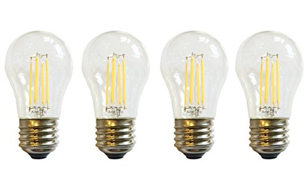 (4)-LED Bulb Anyray Compatible Replacement for Frigidaire 316538901 Light Bulb ( 40W Equival )