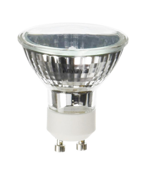 Anyray (9-Pack) MR16 GU10 50W 120V Halogen Bulbs EXN Flood