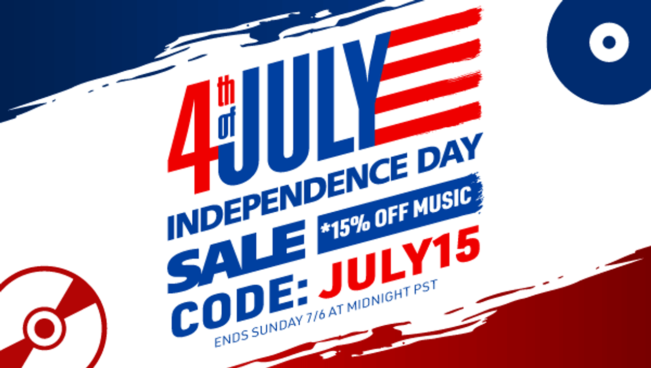 Independence Day Music Sale 15% off CODE: JULY15