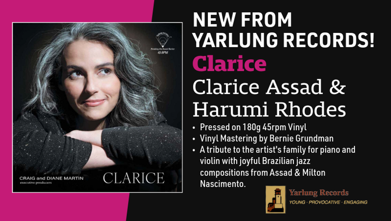 Clarice Assad & Harumi Rhodes from Yarlung Records 180g 45rpm LP Classical Music