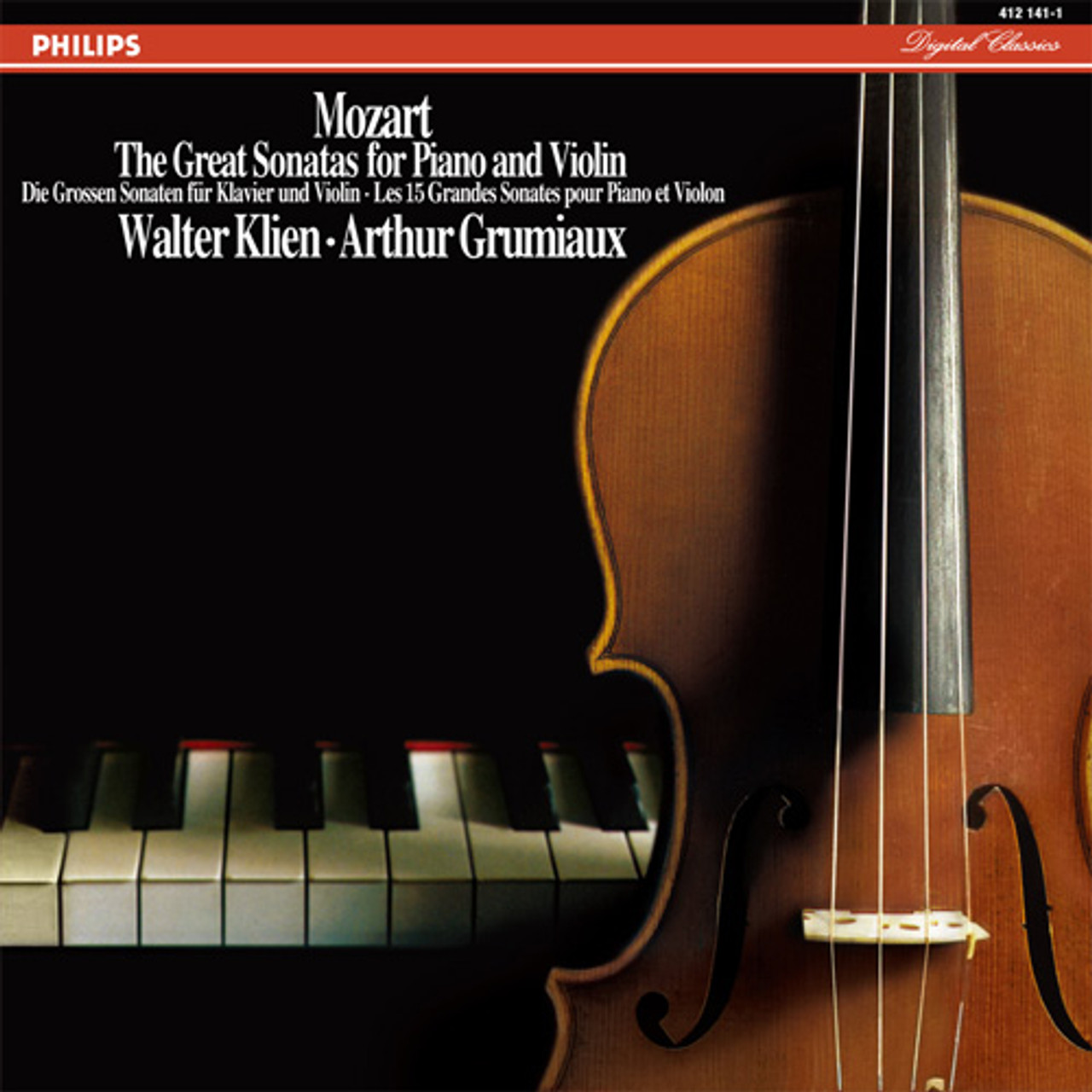 クラシック THE GREAT SONATAS FOR PIANO AND VIOLIN Mozart The Great Sonatas For Piano and Violin 180g Import