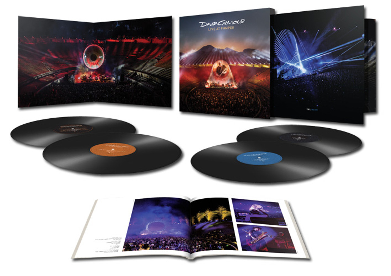 David Gilmour Live At Pompeii 180g 4LP Box Set