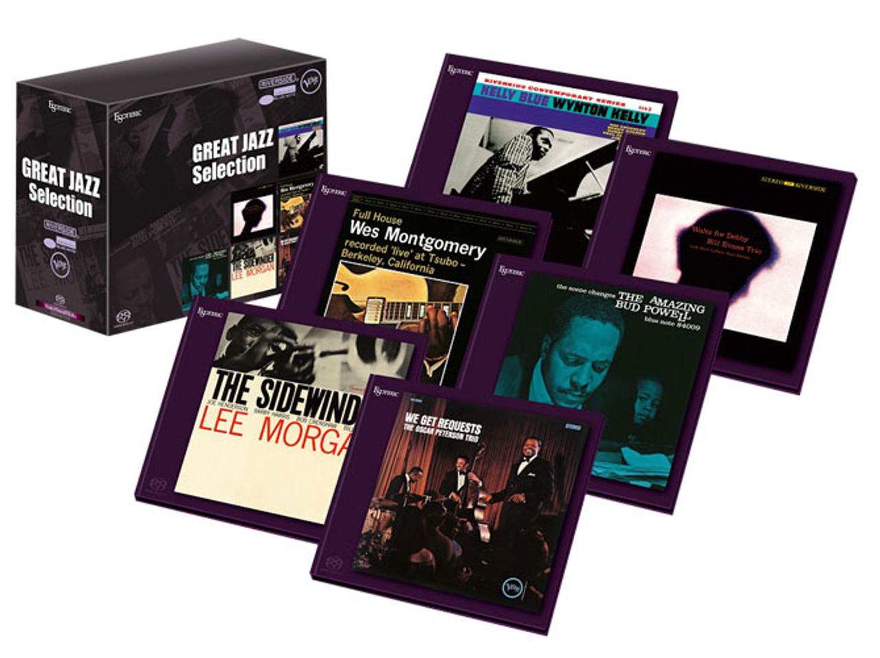 【未開封】　ＳＡＣＤ 　　ＧＲＥＡＴ　ＪＡＺＺ　ＳＥＬＥＣＴＩＯＮ Esoteric Great Jazz Selection Hybrid Stereo Japanese Import