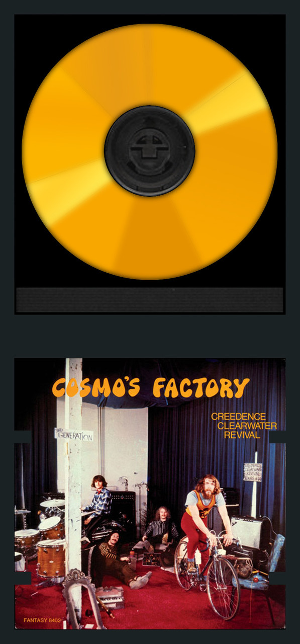 [新品同様☆高音質盤] CCR - Cosmos Factory Creedence Clearwater Revival Cosmo's Factory Gold CD (Long Box)