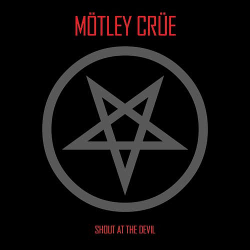Motley Crue Shout At the Devil 180g LP (Bloodshot Colored Vinyl)