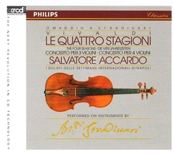XRCD2 アッカルド　ヴィヴァルディ　四季 Vivaldi The Four Seasons XRCD2