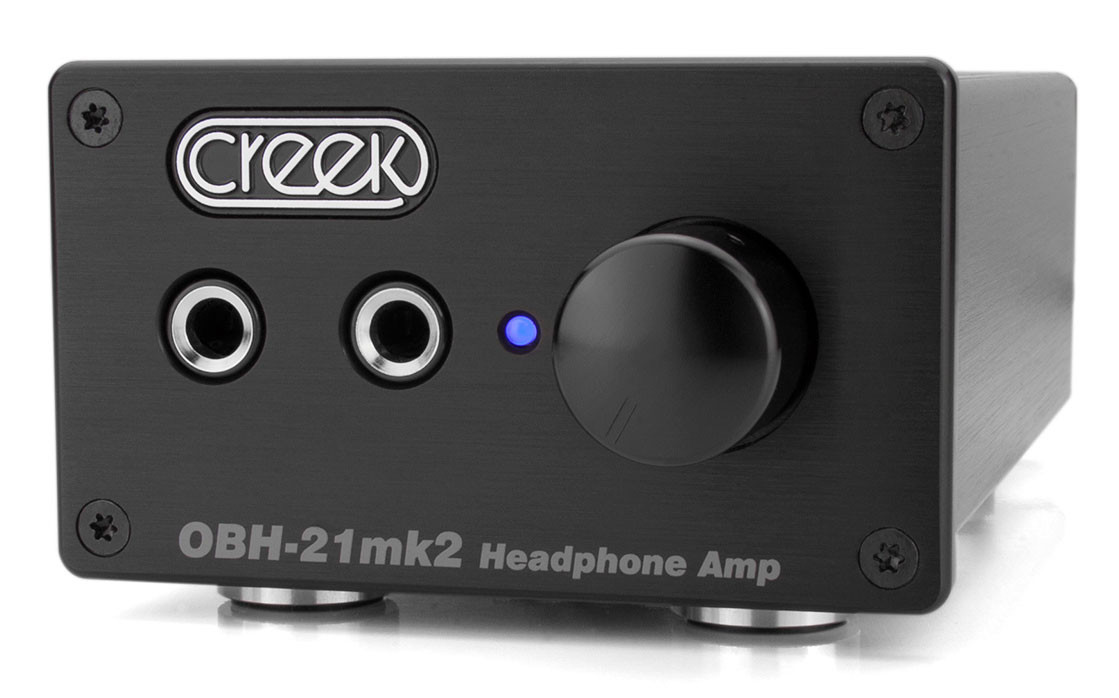 【動作品】Creek OBH-21 ヘッドフォンアンプ Creek OBH-21mk2 Headphone Amp (Black)