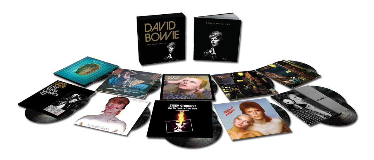 David Bowie Five Years 1969-1973 180g 13LP Box Set