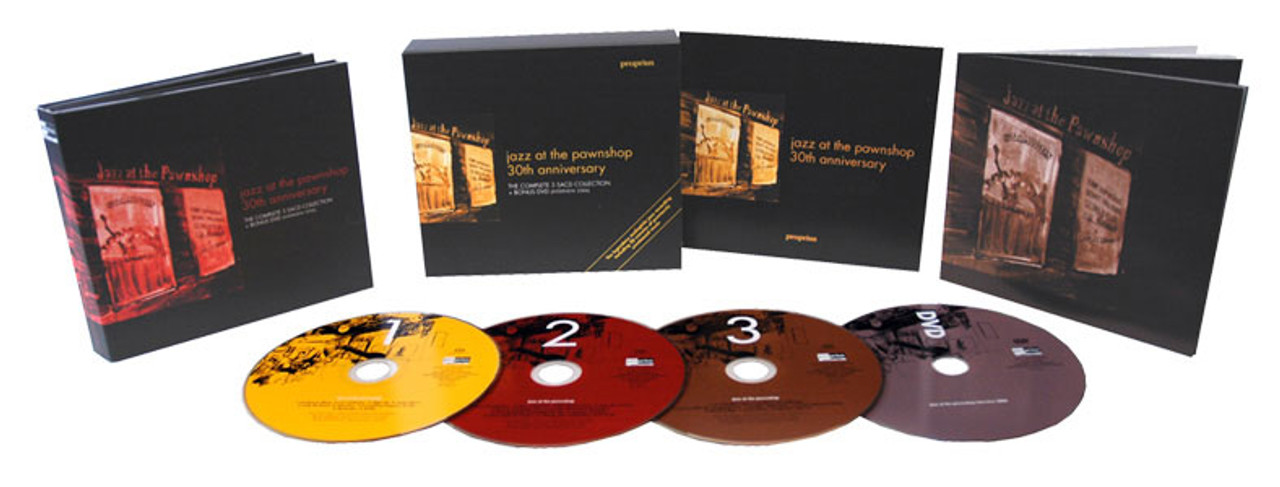 Jazz At The Pawnshop 30th Anniversary Hybrid Multi-Channel & Stereo 3SACD &  DVD Box Set