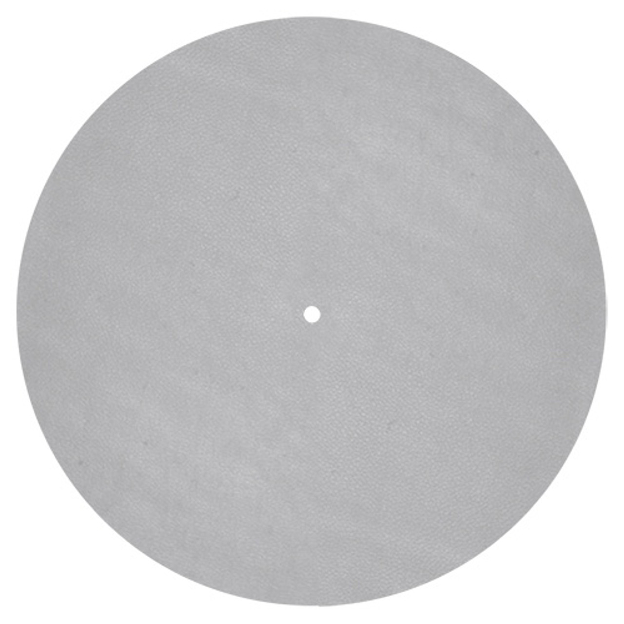 Pro-Ject Leather It Turntable Platter Leather Record Mat (Light Grey)