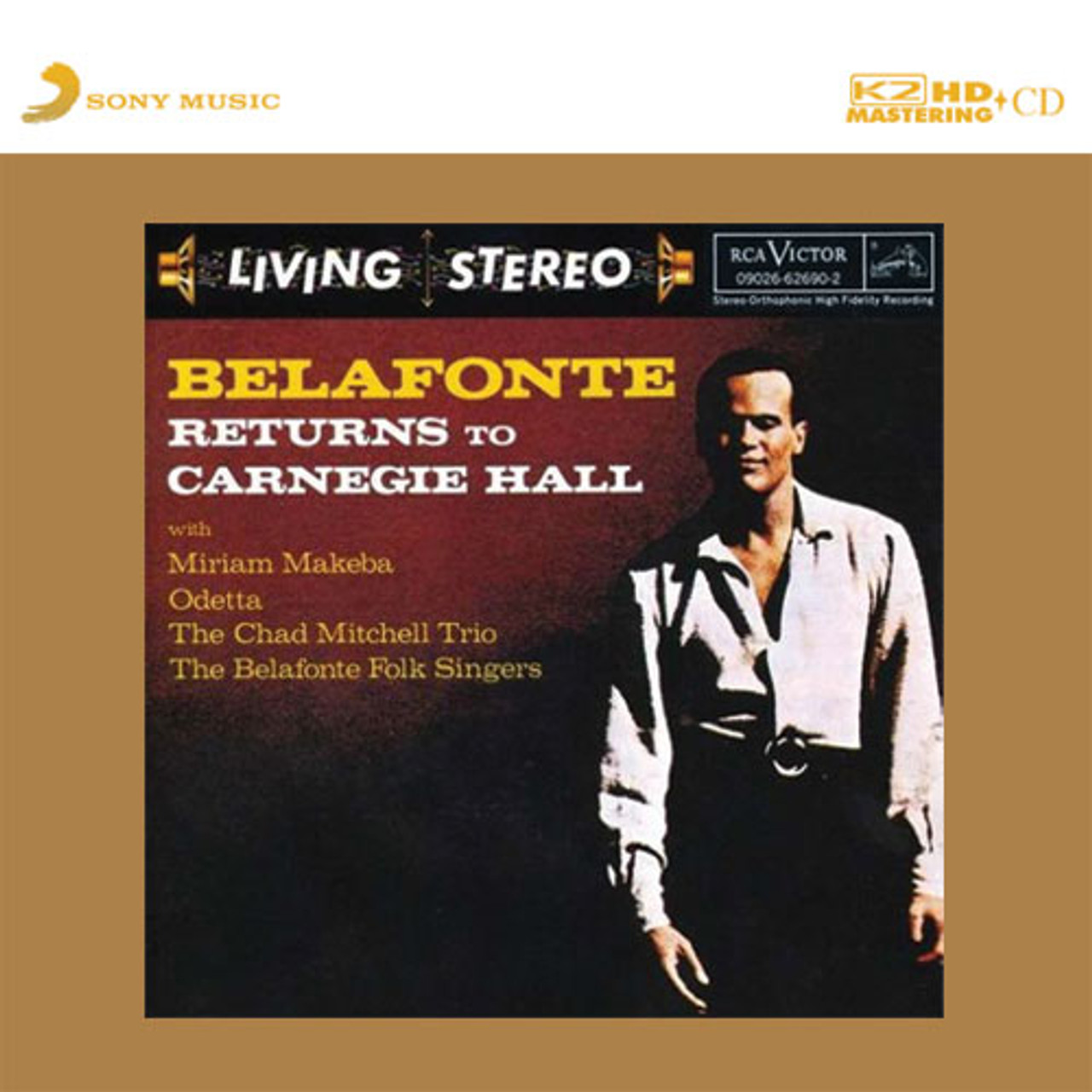 Harry Belafonte Belafonte Returns to Carnegie Hall Numbered Limited Edition  K2 HD Import CD