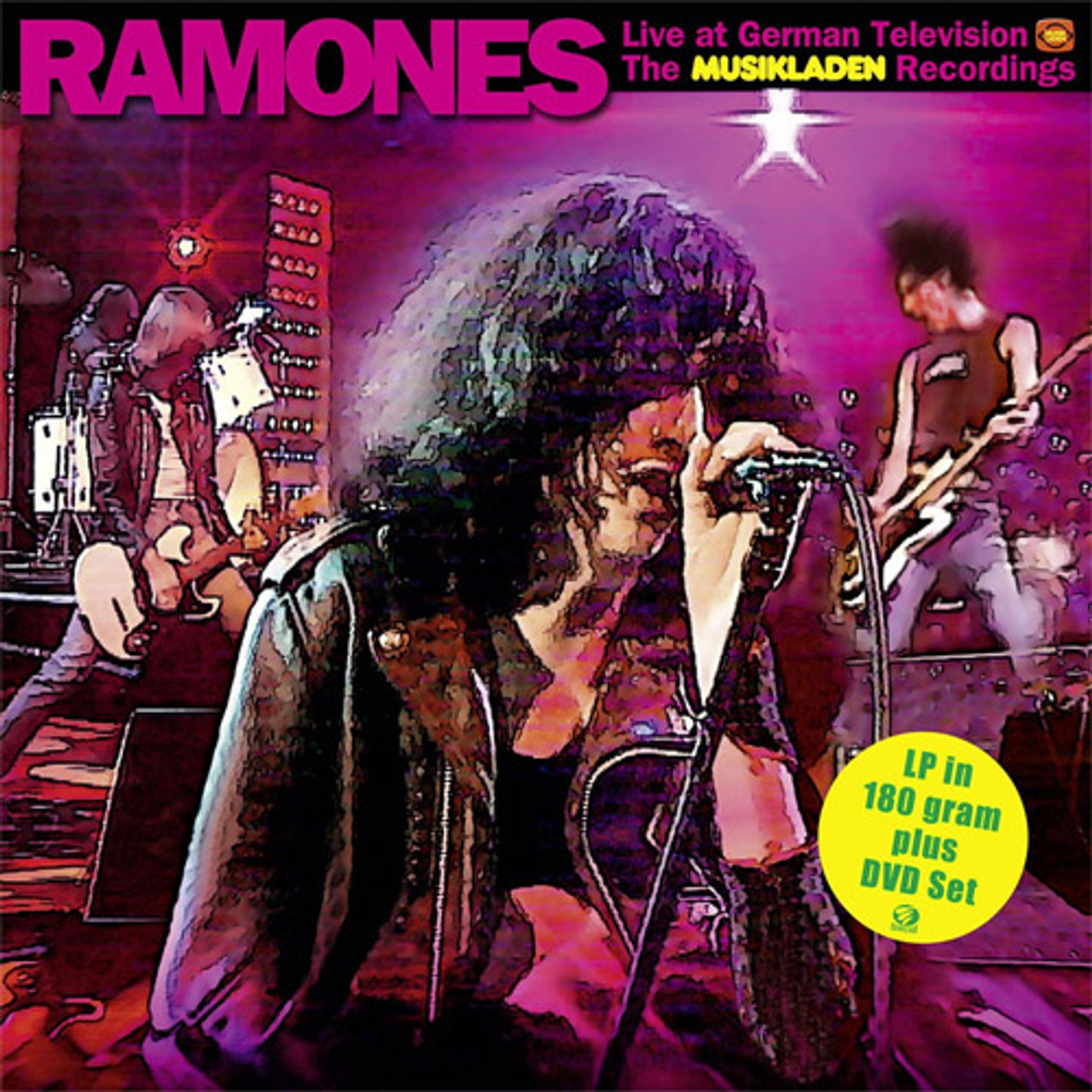 The Ramones Live at German Television: The Musikladen Recordings 180g LP &  DVD