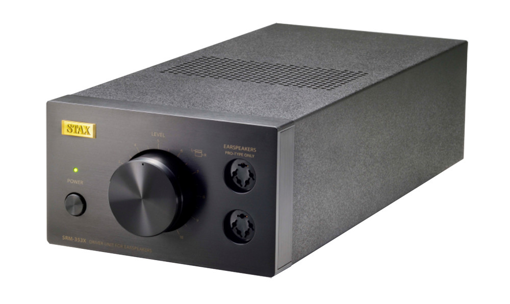 Stax SRM-353XBK Headphone Amp (Black) 80th Anniversary