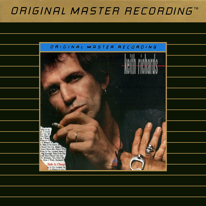Keith Richards Talk Is Cheap Gold CD