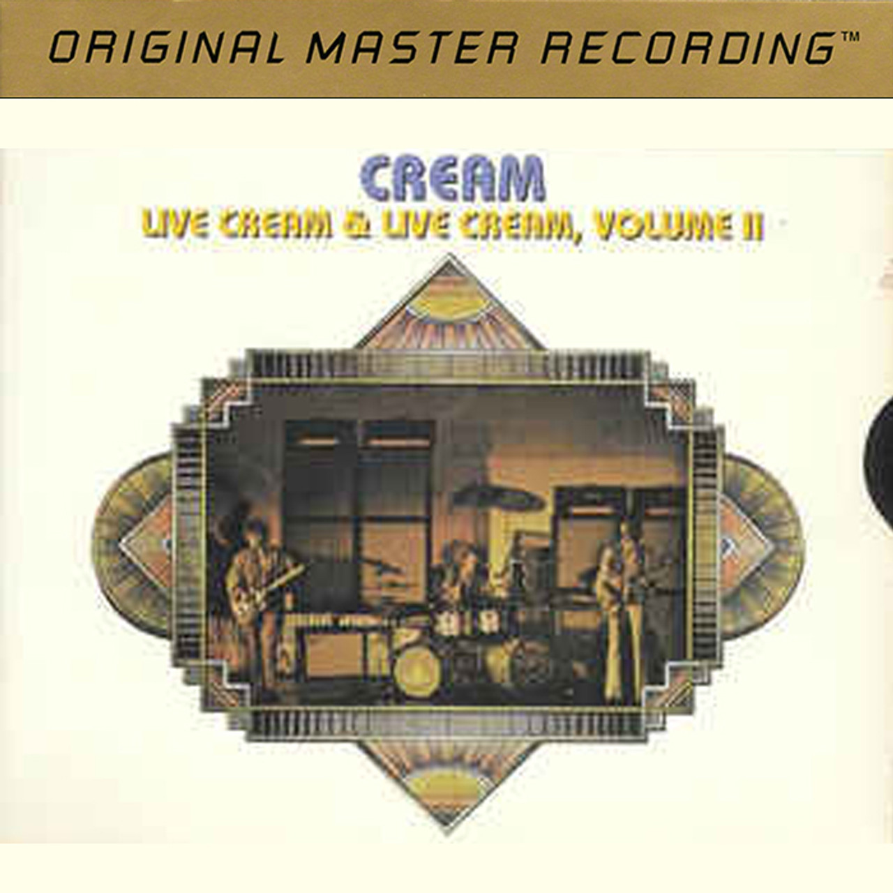 ★CREAM /LIVE CREAM & Ⅱ★クリーム◇MFSL◇GOLD CD 8udcd2-625-large__06535.