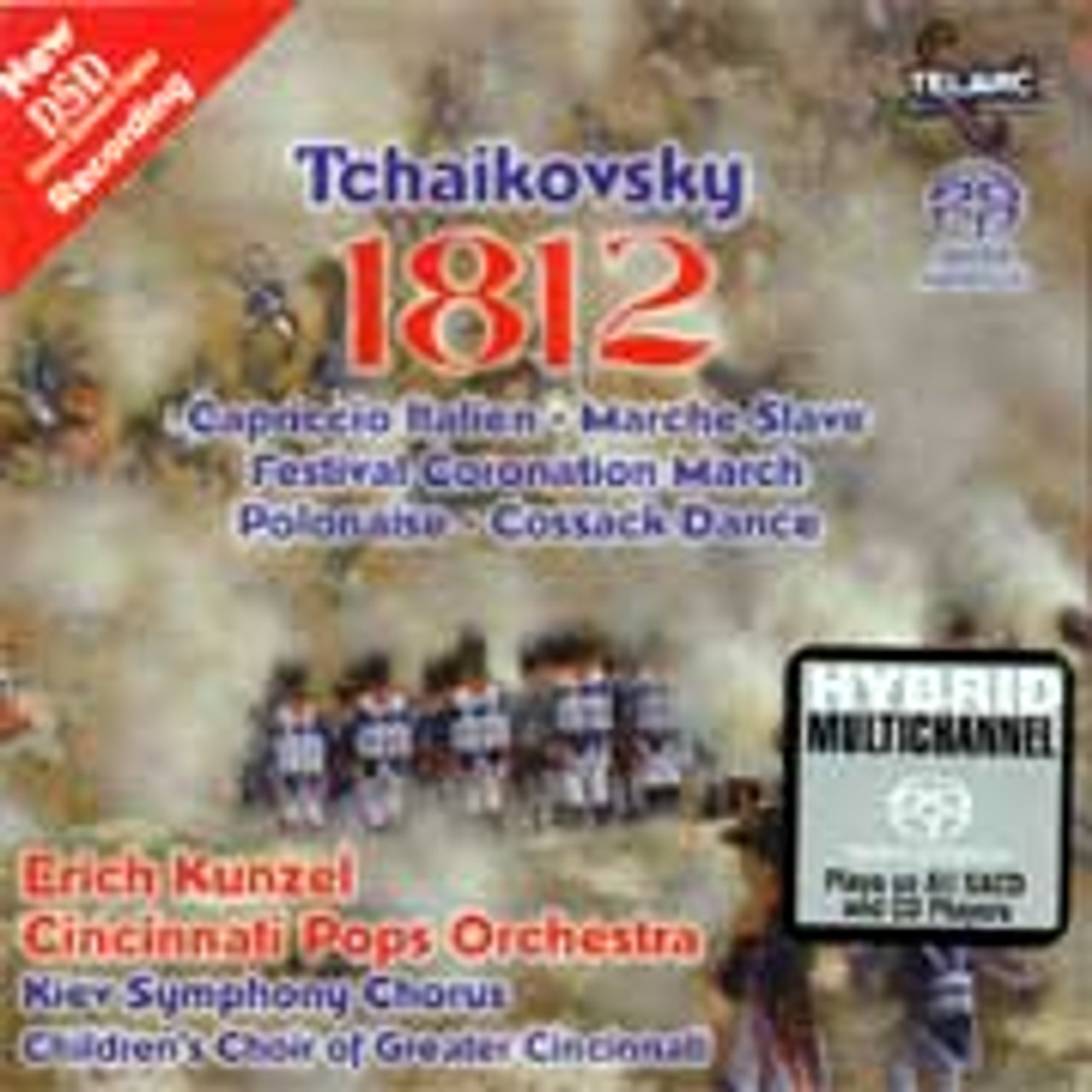 Tchaikovsky 1812 Overture Hybrid Multi-Channel & Stereo SACD