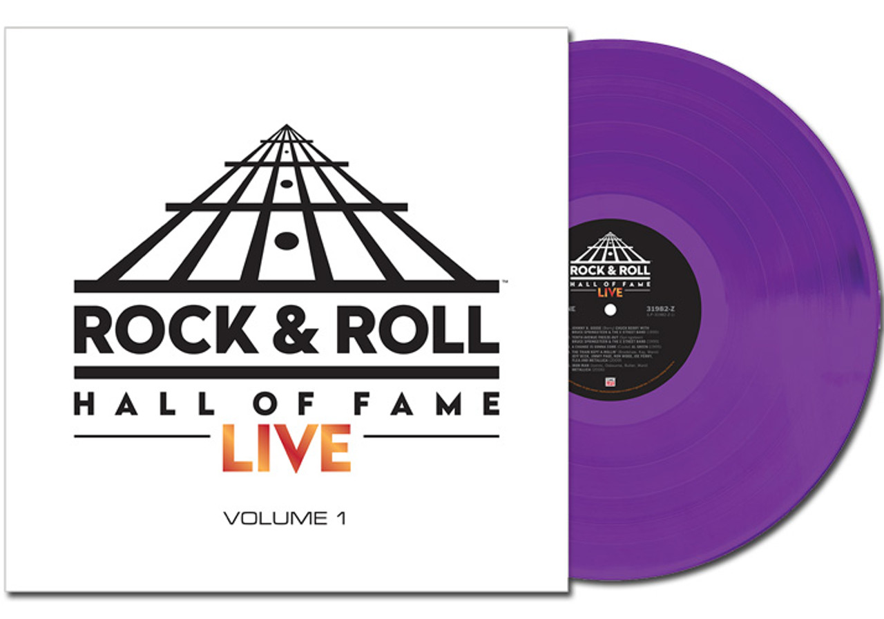 Rock & Roll Hall Of Fame Live Volume 1 180g LP (Purple Vinyl)