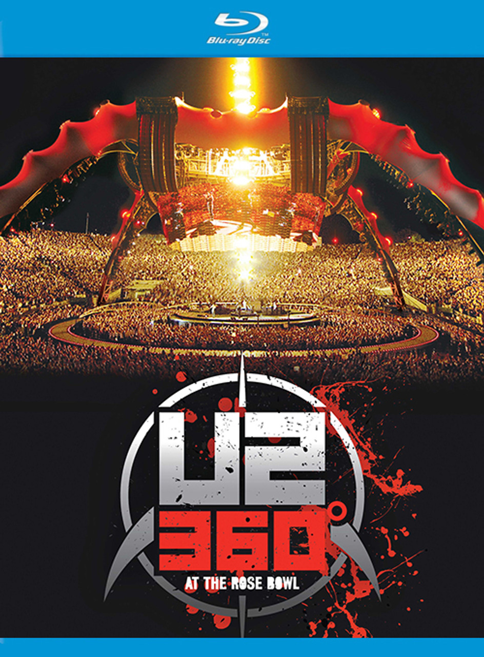U2 360 Degrees At The Rose Bowl Blu-Ray Disc