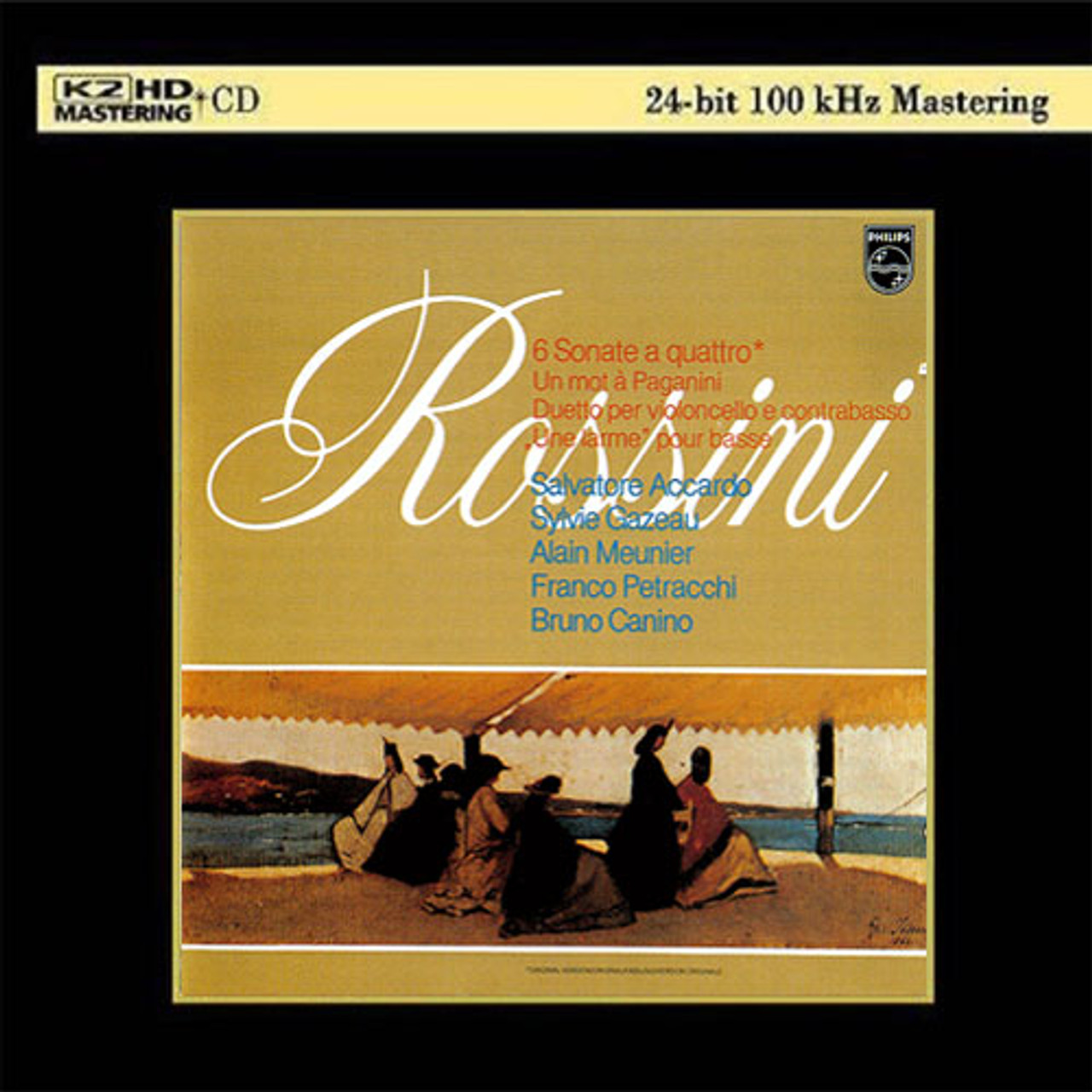 Rossini 6 Sonata a Quattro K2 HD Import 2CD