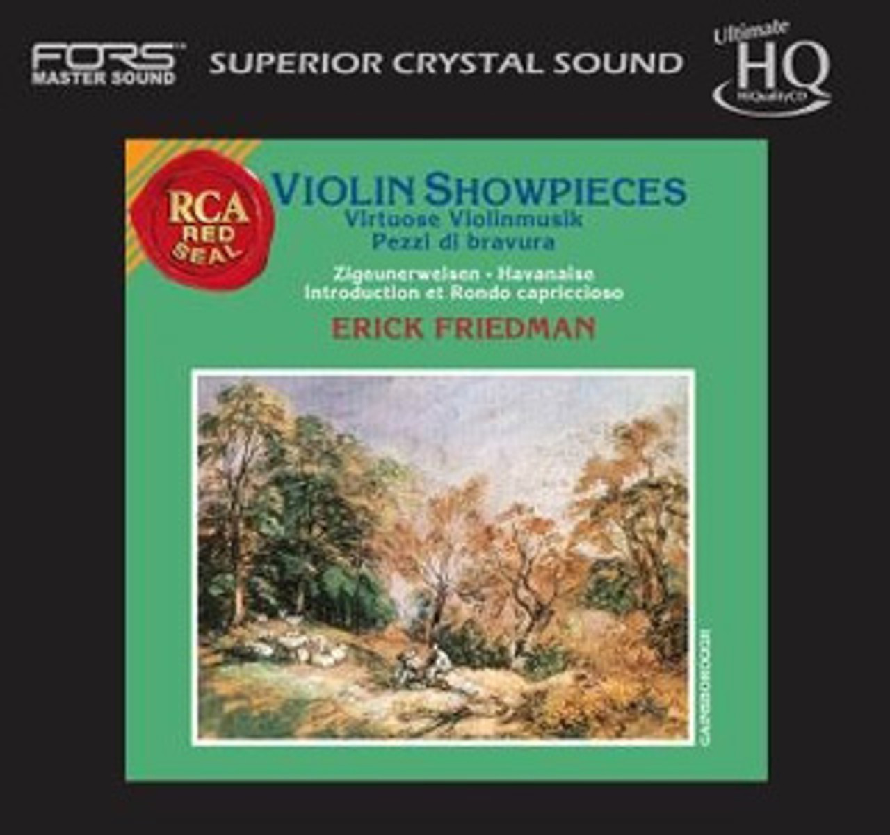 Erick Friedman Violin Showpieces Numbered, Limited Edition Japanese Import  UHQCD