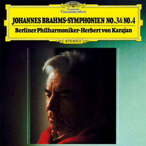 Herbert von Karajan Brahms Symphonies Nos. 3 & 4 Japanese Import UHQCD