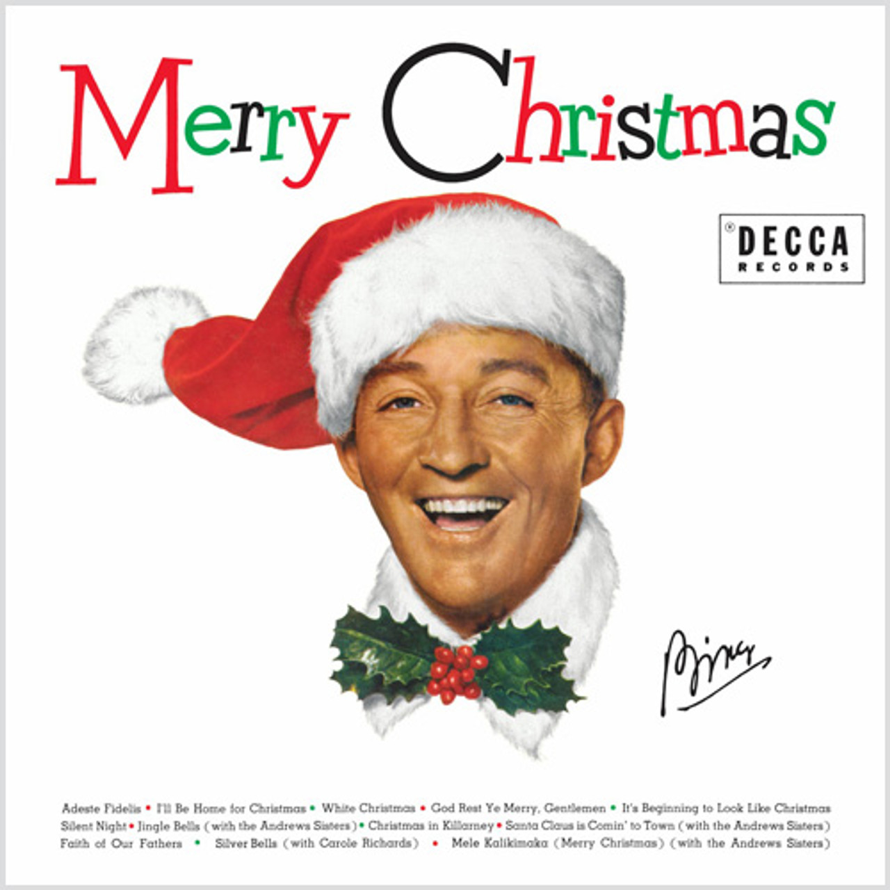 Bing Crosby Merry Christmas LP