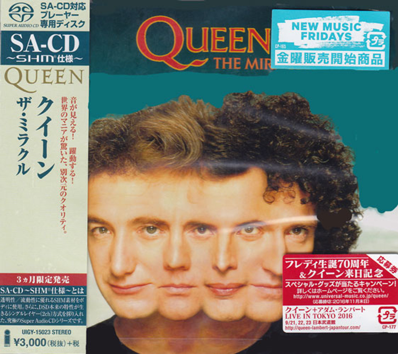 Queen The Miracle Single-Layer Stereo Japanese Import SHM-SACD