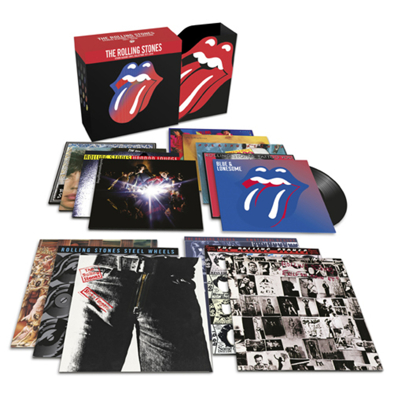 The Rolling Stones Studio Albums Vinyl Collection 1971-2016