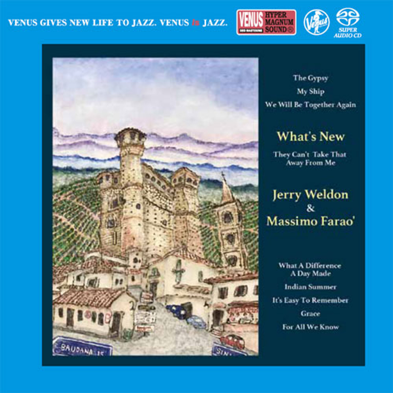 Jerry Weldon & Massimo Farao' What's New Single-Layer Stereo Japanese  Import SACD