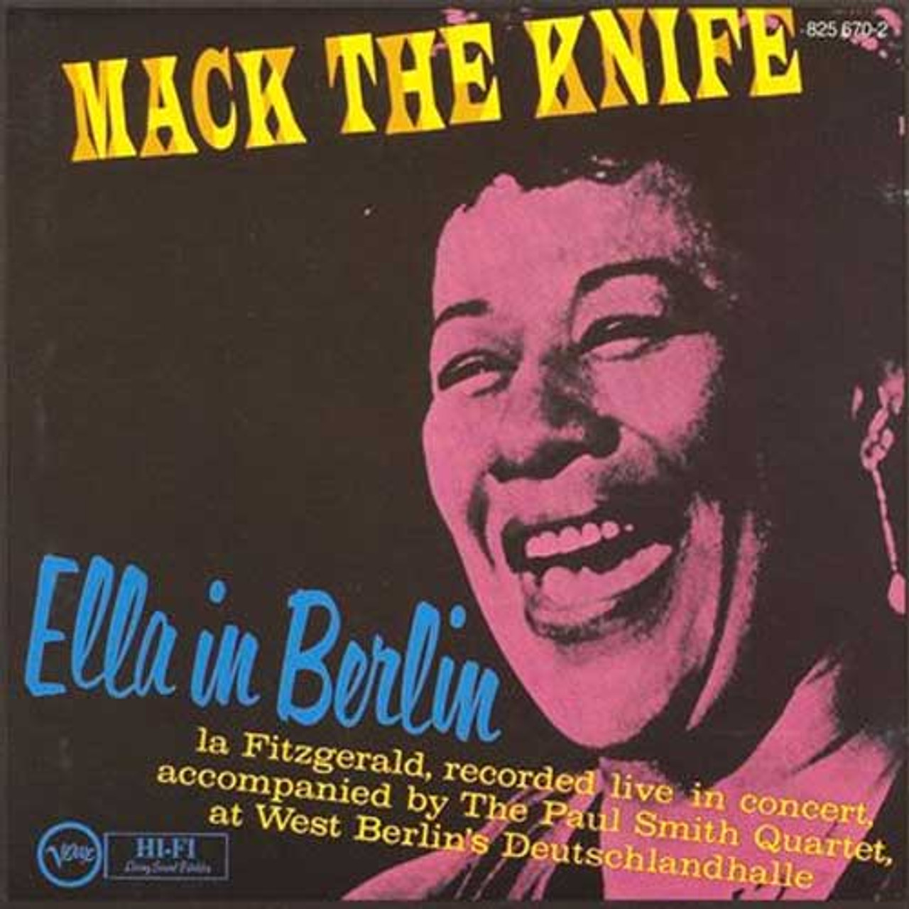 Ella Fitzgerald Mack The Knife傑作ライヴUSオリ盤 Ella Fitzgerald Mack The Knife傑作ライヴUSオリ盤 - メルカリ