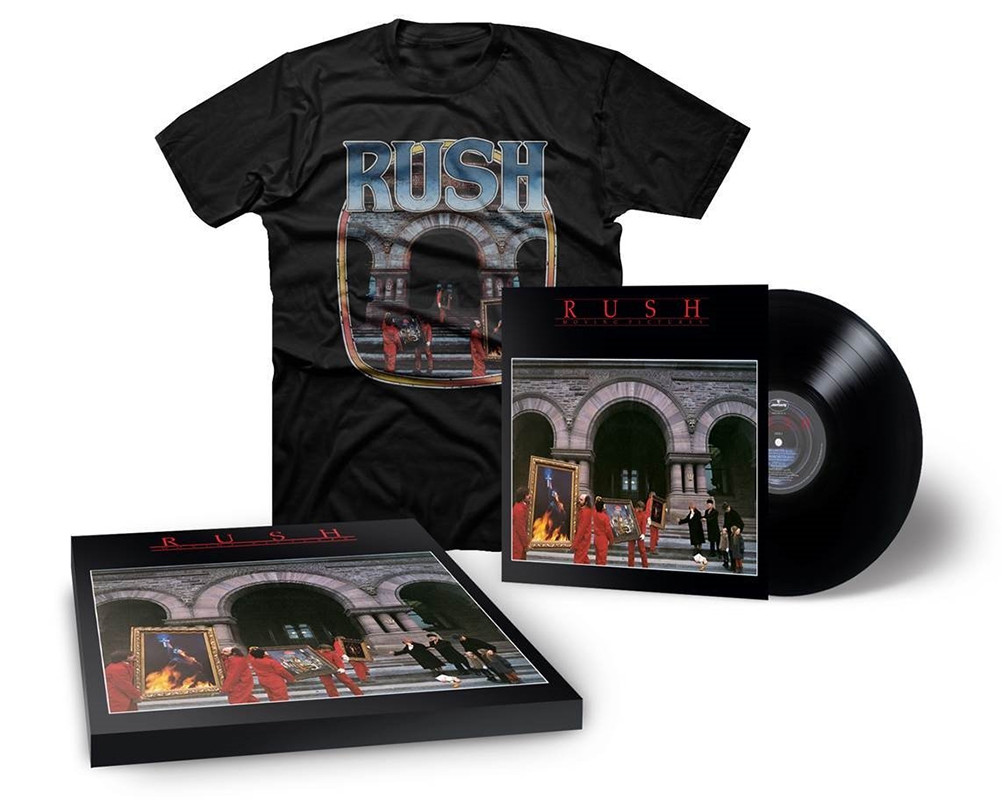 Rush Moving Pictures 200g Direct Metal Master LP & T-Shirt (Large)