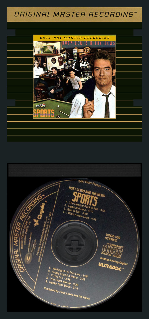 Gold　(Long　Sports　The　Box)　News　CD　Huey　Lewis