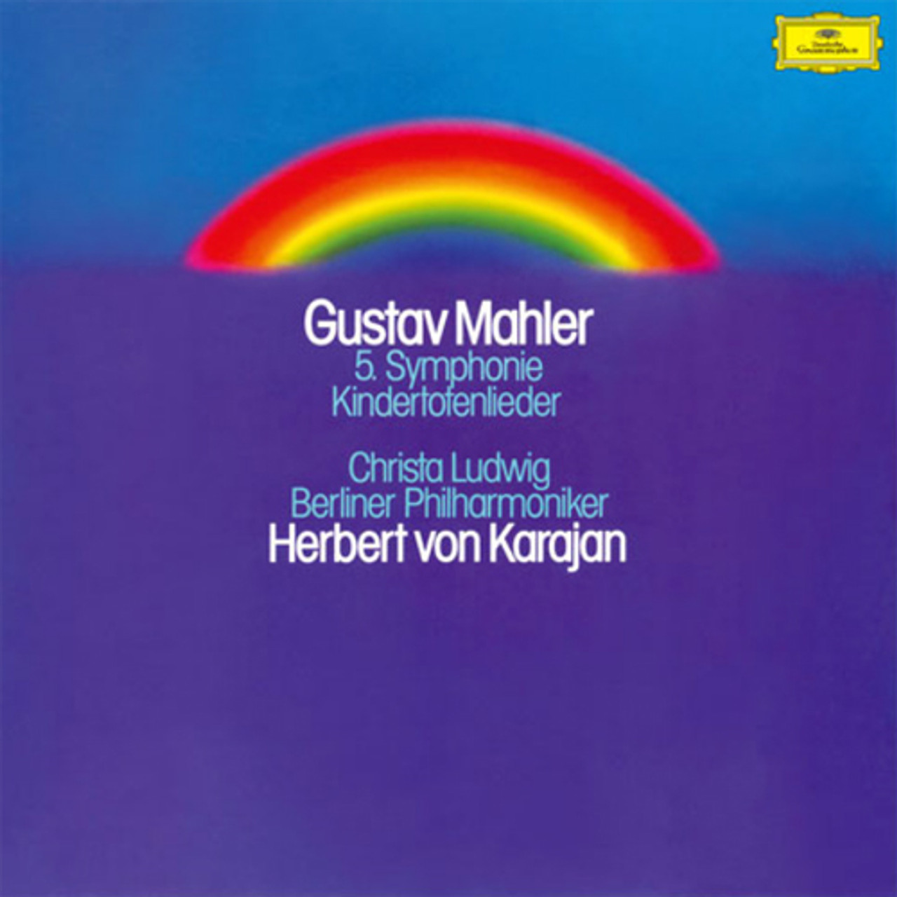 Herbert von Karajan Mahler Symphony No. 5 u0026 Kindertotenlieder Single-Layer  Stereo Japanese Import SHM-SACD