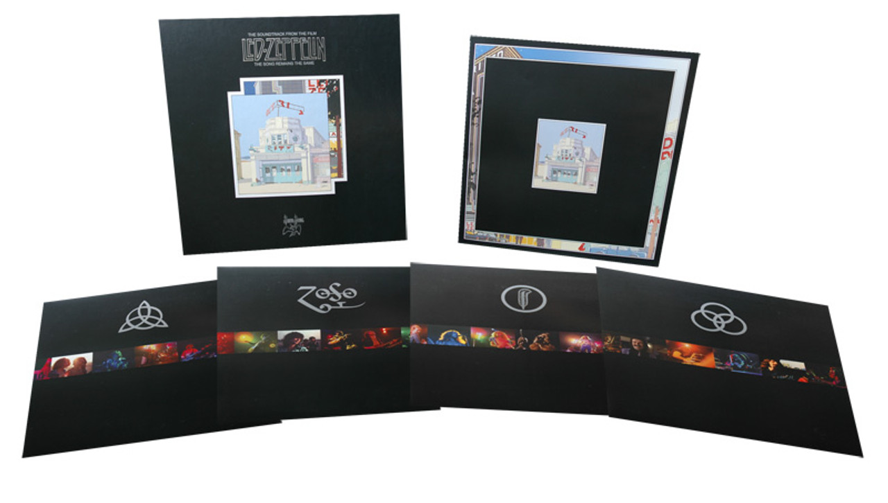 Led Zeppelin The Song Remains The Same 180g 4LP Box Set