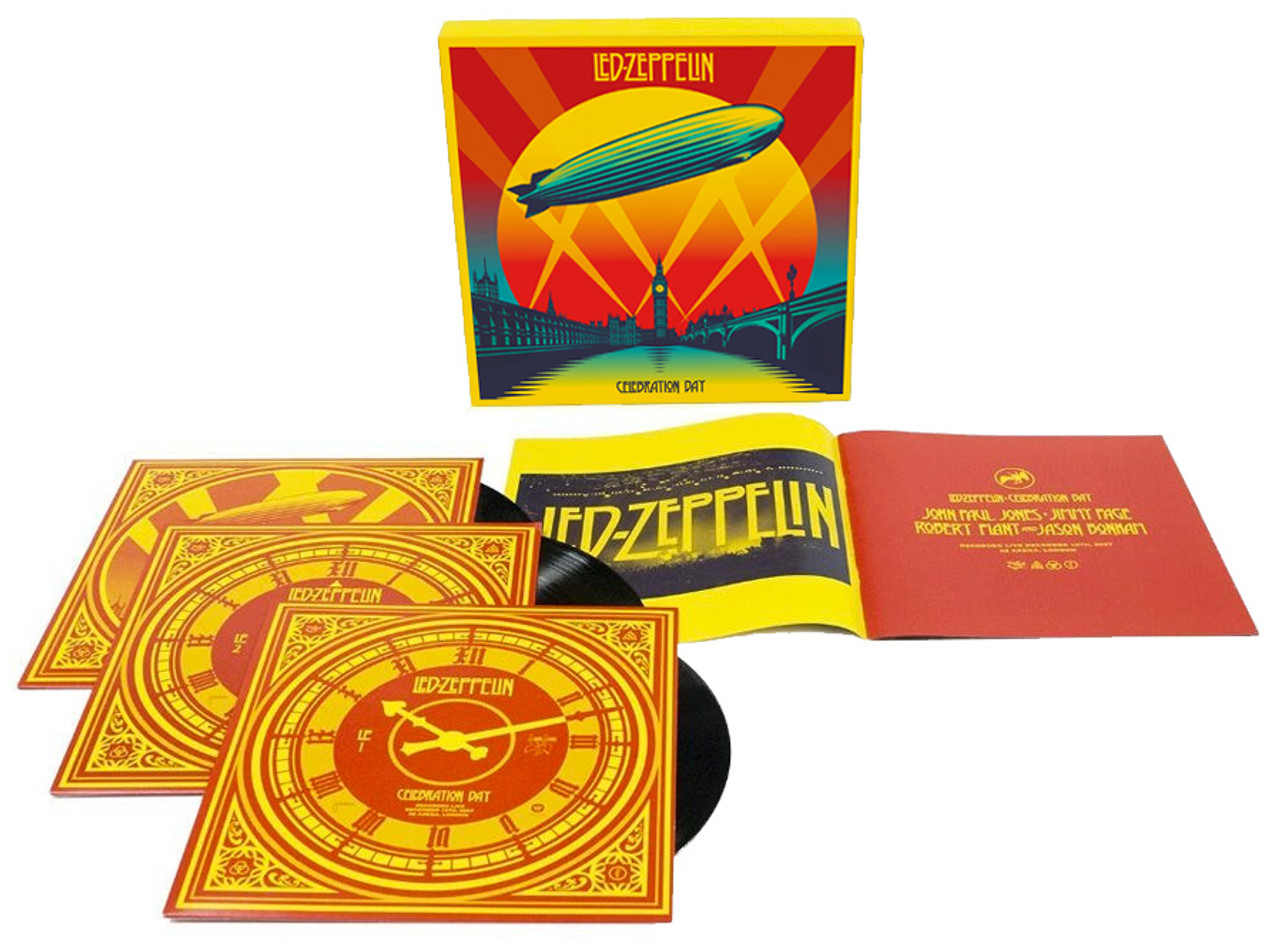 Led Zeppelin Celebration Day 180g 3LP Box Set