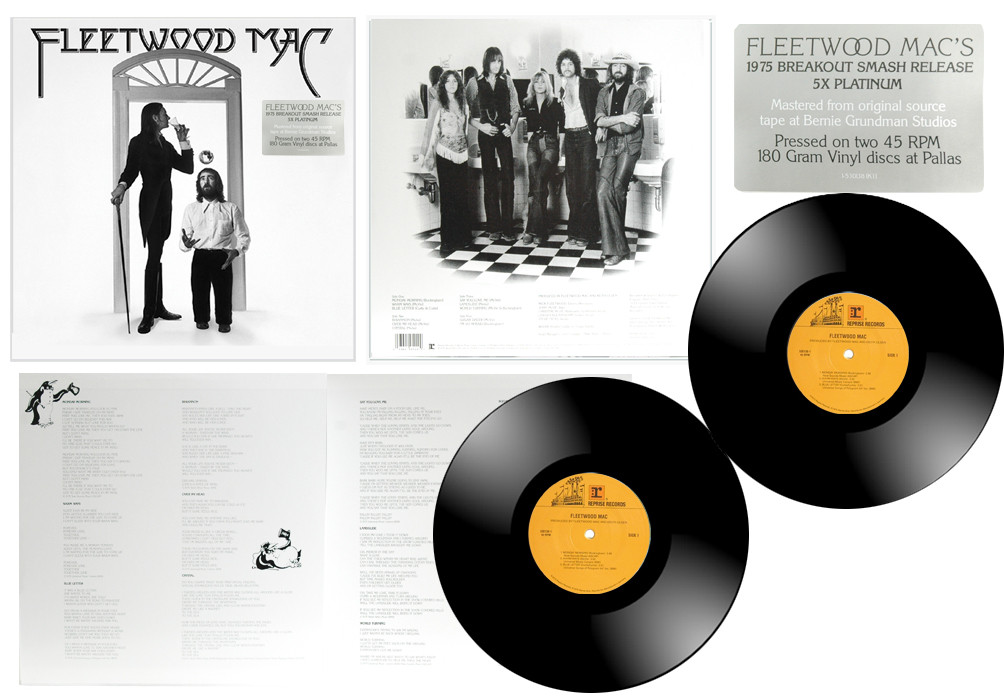 Fleetwood Mac LP 4枚セット 帯付き Fleetwood Mac Fleetwood Mac 180g 45rpm 2LP