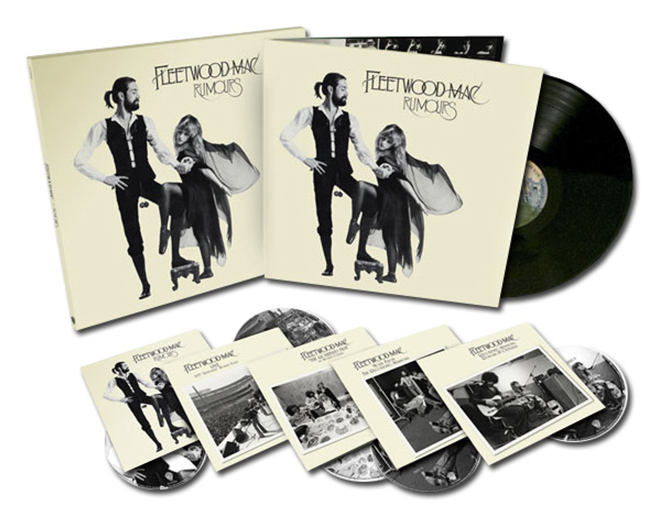 Fleetwood Mac Rumours LP/4CD/DVD Deluxe Edition Box Set