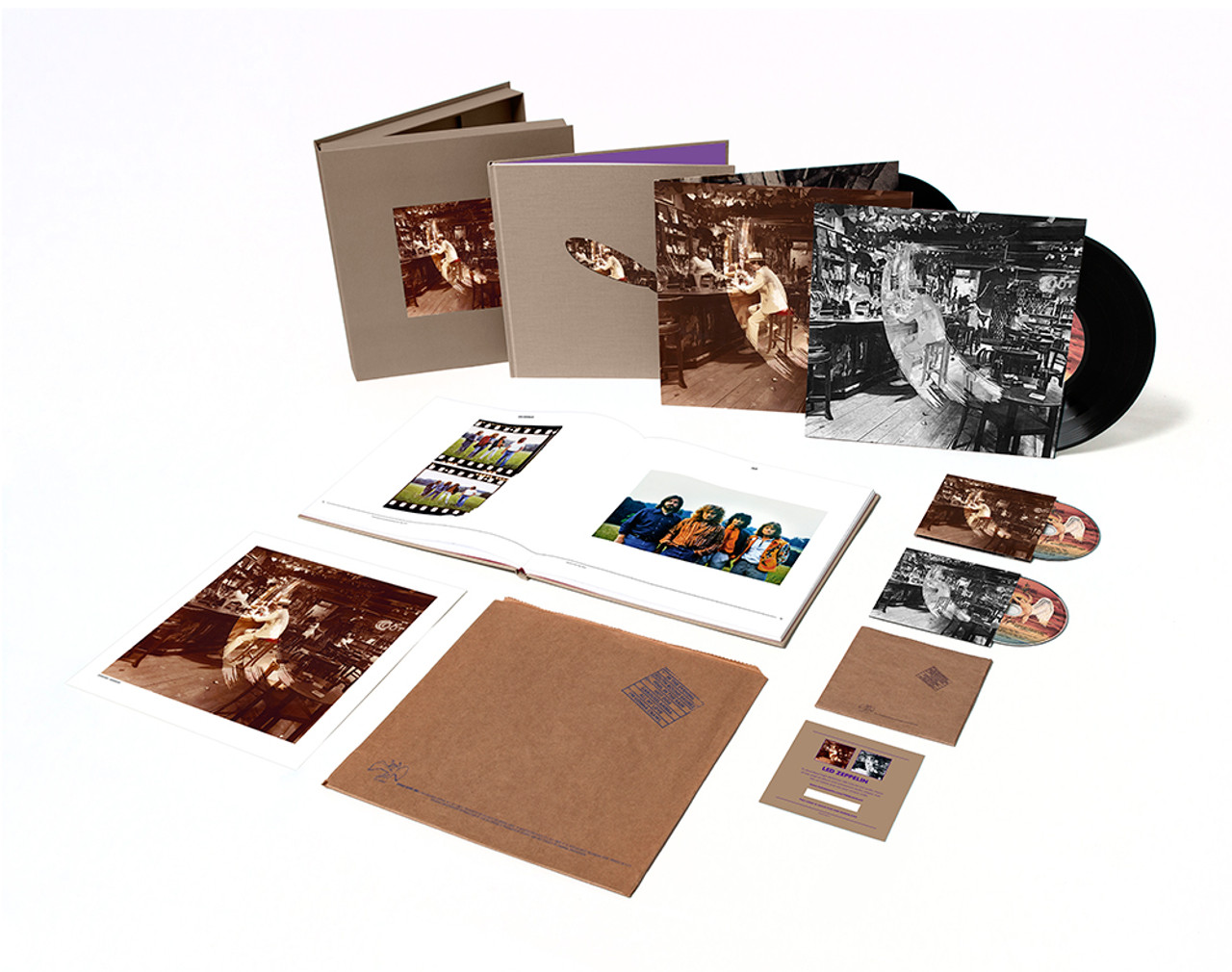 Led Zeppelin In Through the Out Door Numbered Limited Edition Super Deluxe  180g 2LP & 2CD Box Set