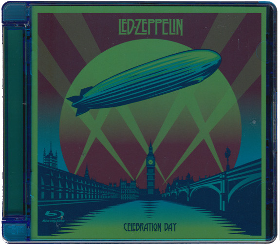 Led Zeppelin Celebration Day Blu-Ray Disc