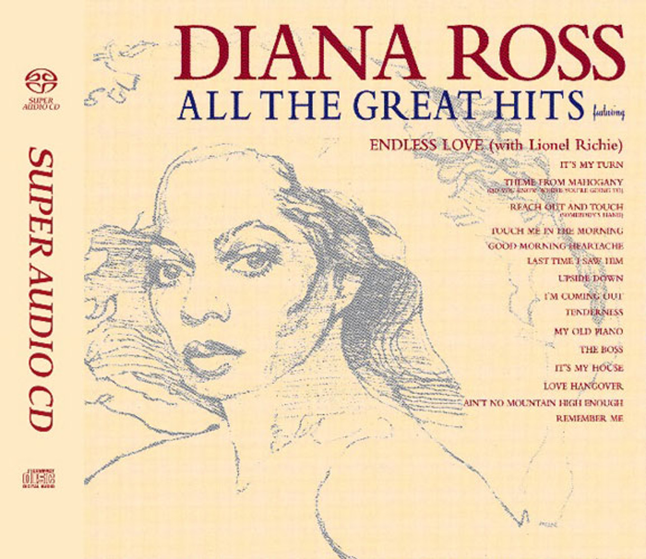 Diana Ross All the Great Hits Numbered Limited Edition Hybrid