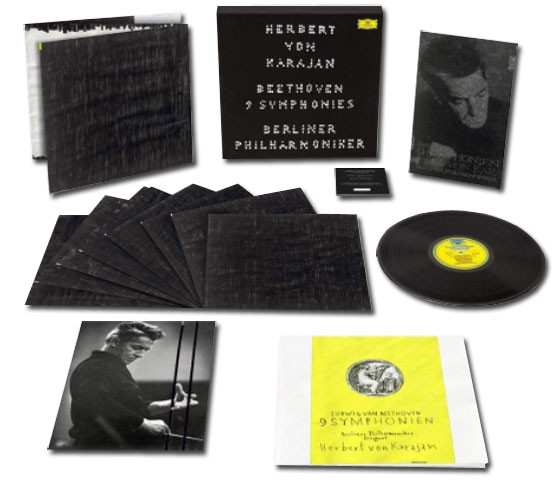 Herbert von Karajan Beethoven 9 Symphonies Numbered Limited