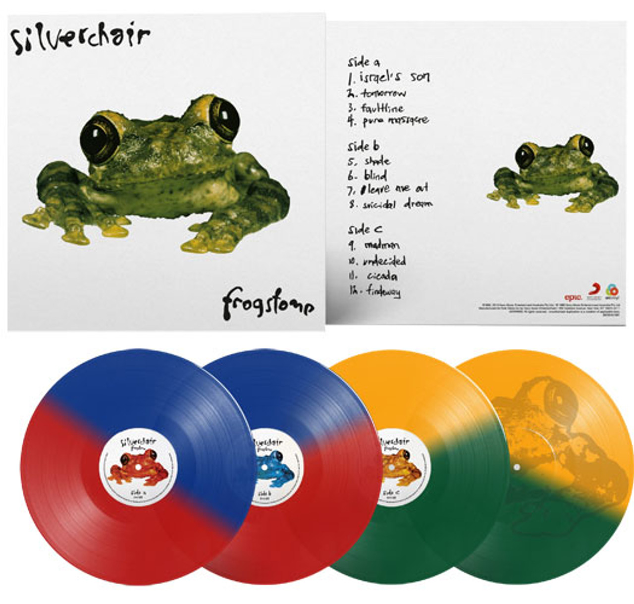 Silverchair Frogstomp 180g 2LP (Split Color Vinyl)