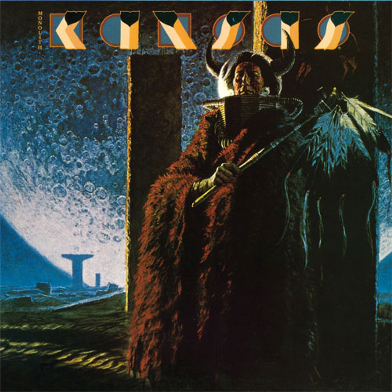 Kansas Monolith 180g LP (Translucent Blue & Gold Swirl Vinyl)