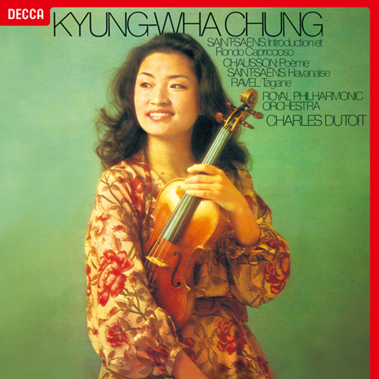 Kyung Wha Chung Saint-Saens, Chausson, Ravel 180g Import LP