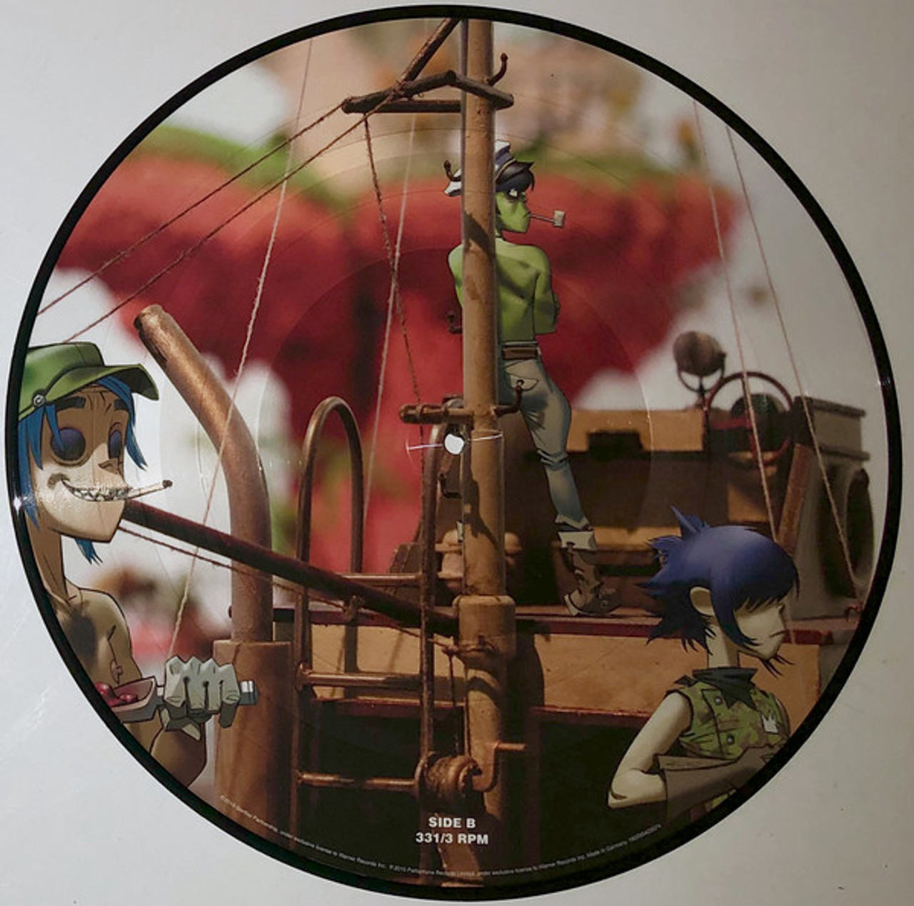 Gorillaz Plastic Beach 2LP Picture Disc